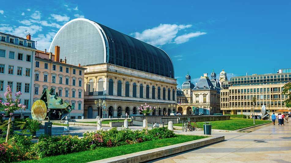 The 18-story architectural showcase Opéra National de Lyon chose a circular approach to upgrading the building’s five elevators.