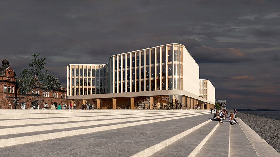 The ‘experience vision’ for the landmark Katajanokan Laituri building was born through a co-creation process led by KONE. — First and second photo: Varma ©